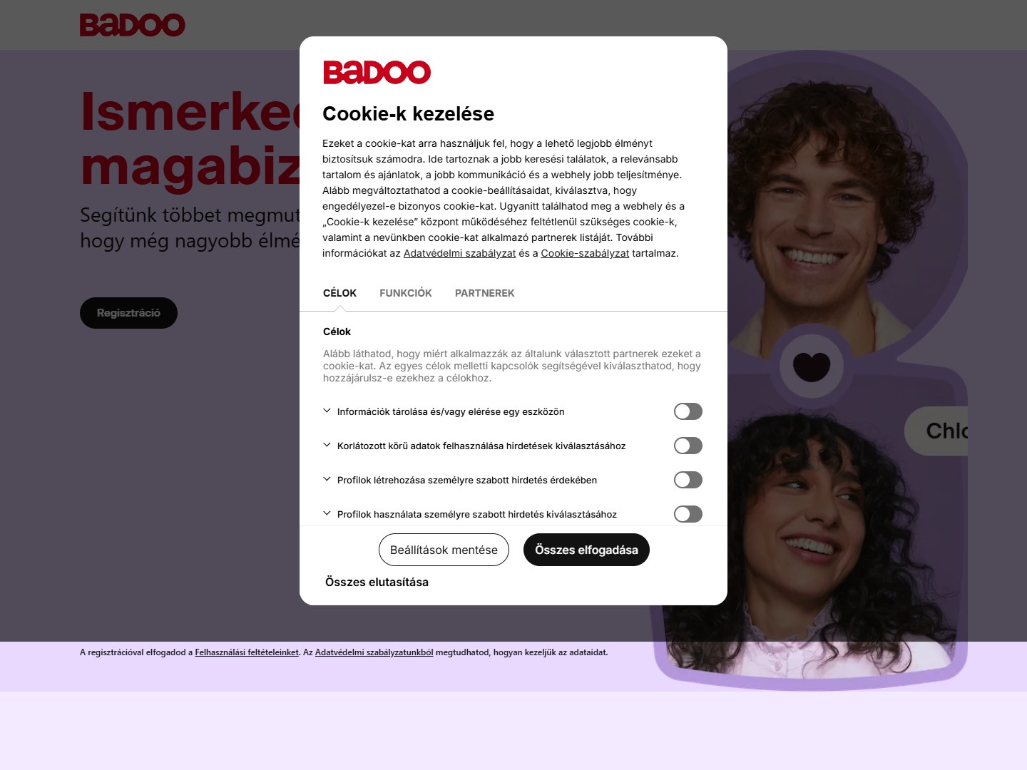 Badoo társkereső